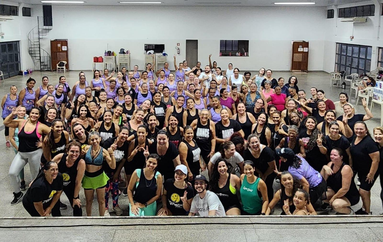 Sucesso no Aulão de Zumba em prol da Santa Casa de Misericórdia de Presidente Venceslau